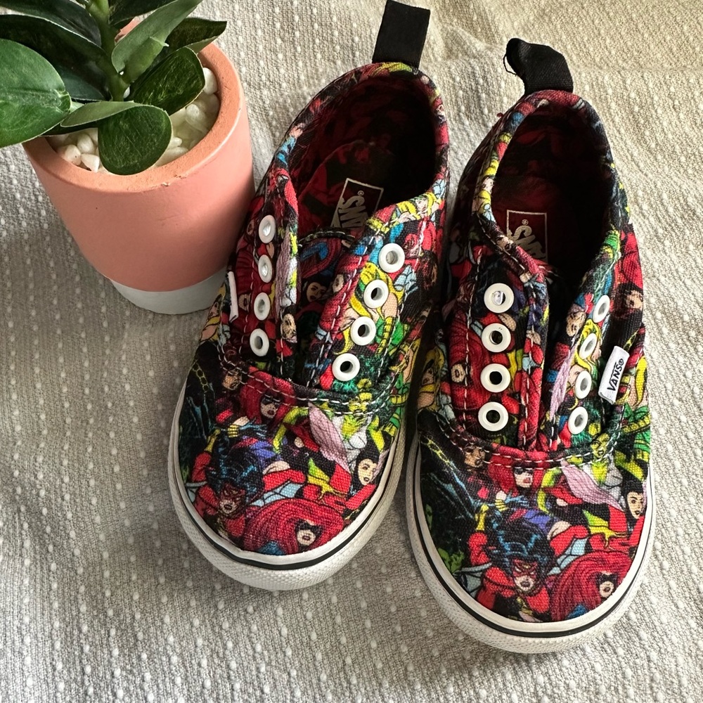 Marvel  Multicolor Graphic Vans Sneakers limited edition